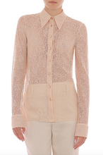 Load image into Gallery viewer, Philosophy di Lorenzo Serafini Natural Lace Shirt
