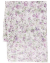 Load image into Gallery viewer, Philosophy di Lorenzo Serafini Floral Print Tulle Scarf in Purple
