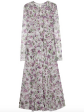 Load image into Gallery viewer, Philosophy di Lorenzo Serafini Printed Tulle Floral Maxi Dress
