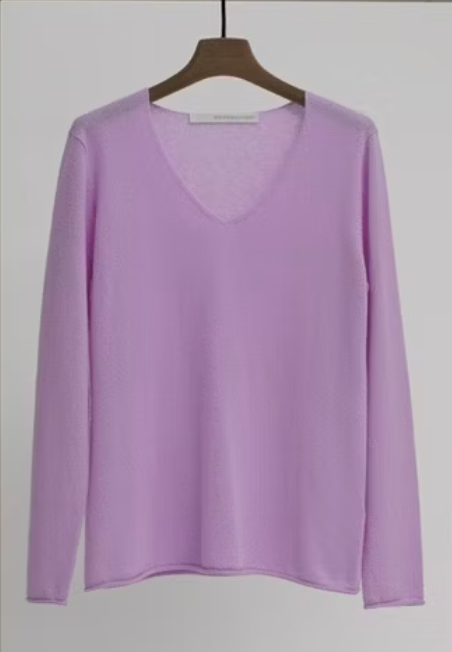 Herzen's Angelegenheit Lilac Cashmere Jumper