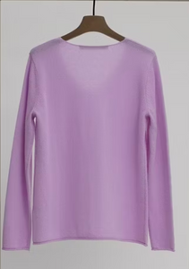 Herzen's Angelegenheit Lilac Cashmere Jumper