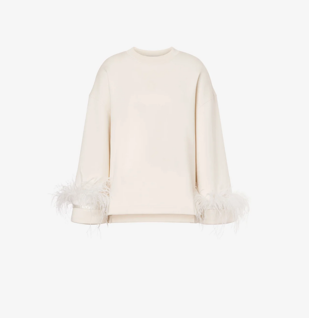 Philosophy di Lorenzo Serafini Feather Trim Jumper