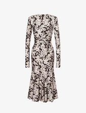 Load image into Gallery viewer, Philosophy di Lorenzo Serafini Lycra Floral Dress
