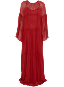 Philosophy di Lorenzo Serafini Red Evening Gown