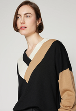 Load image into Gallery viewer, Hugo Boss Floricana Colour Block Jumper
