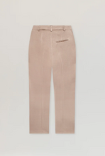 Load image into Gallery viewer, Luisa Cerano Dusty Pink Satin Tapered Trousers
