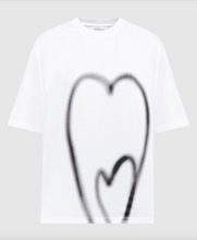 Load image into Gallery viewer, Sportmax Luis Black Heart Cotton T-shirt
