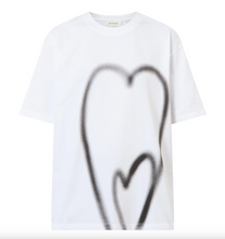 Load image into Gallery viewer, Sportmax Luis Black Heart Cotton T-shirt
