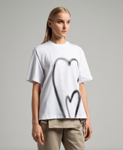 Load image into Gallery viewer, Sportmax Luis Black Heart Cotton T-shirt
