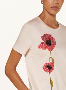 Max Mara Laghi Sequinned Poppy T-shirt