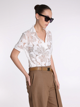 Load image into Gallery viewer, Max Mara Romeo White Lace Top

