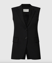 Load image into Gallery viewer, Sportmax Parana Black Sleeveless Blazer
