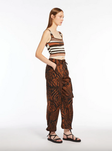 Max Mara Weekend Periodi Cotton Trousers