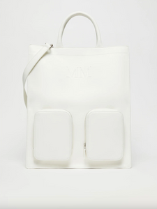 Max Mara Accordo White Handbag