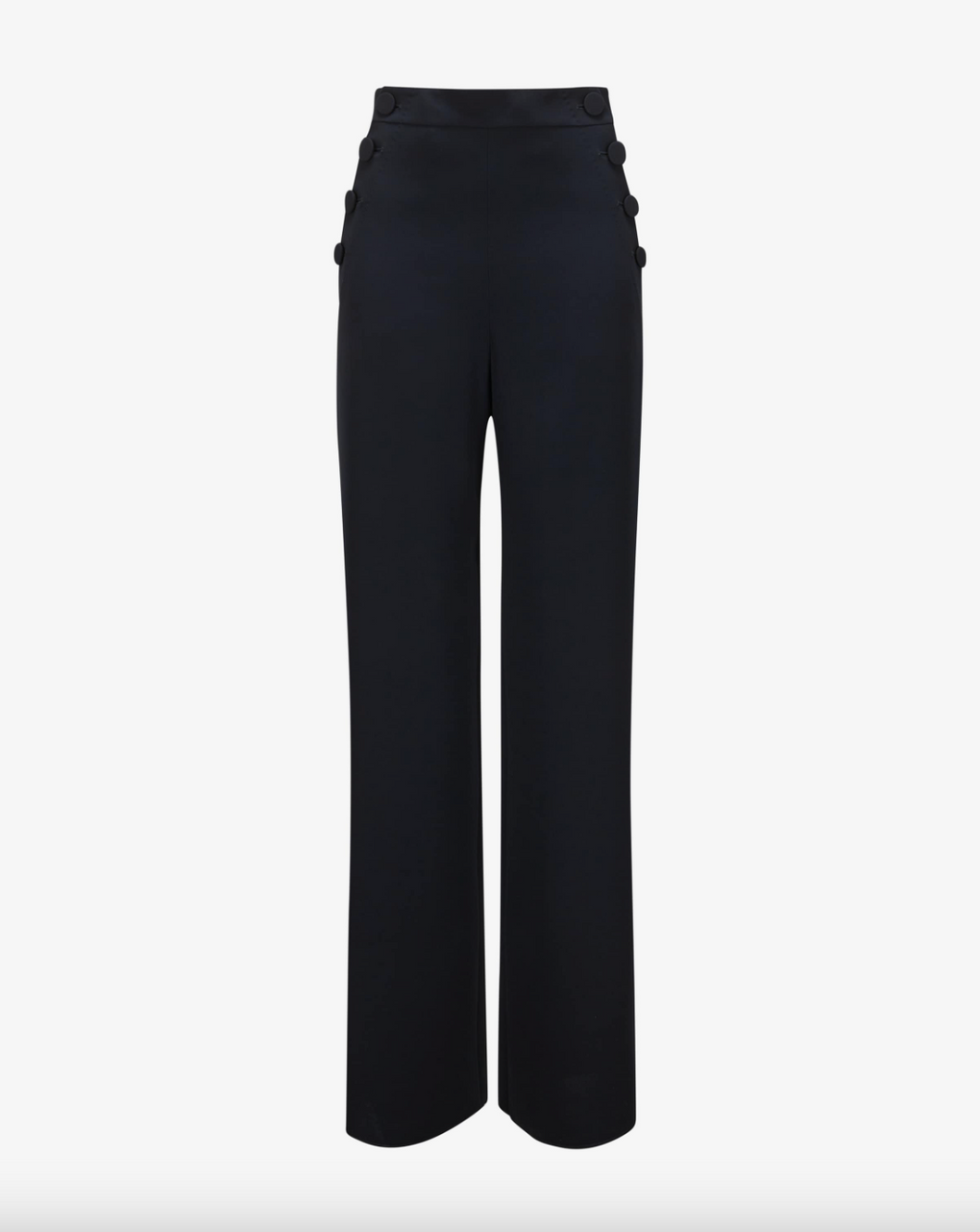 Max Mara Rina Button Detail Sailor Trousers