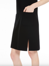 Load image into Gallery viewer, Max Mara Parata Black Knit Shift Dress
