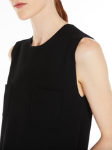 Load image into Gallery viewer, Max Mara Parata Black Knit Shift Dress

