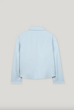 Load image into Gallery viewer, Luisa Cerano Double-face Blue Shirt Jacket
