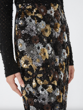 Load image into Gallery viewer, Max Mara Damiana Tulle and Sequins Pencil Skirt
