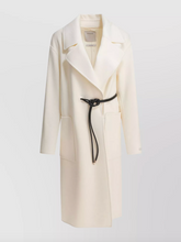 Load image into Gallery viewer, Sportmax Double-Faced Abate White Wool Coat
