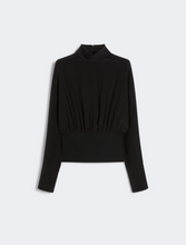 Load image into Gallery viewer, Sportmax Nepeta Black Silk Blouse
