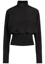 Load image into Gallery viewer, Sportmax Nepeta Black Silk Blouse
