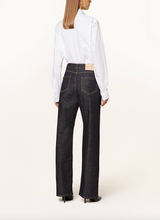 Load image into Gallery viewer, Max Mara Ande Navy Denim Trousers
