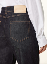 Load image into Gallery viewer, Max Mara Ande Navy Denim Trousers
