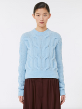 Load image into Gallery viewer, Sportmax Nuvole Blue Cable Knit Jumper
