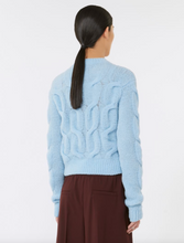 Load image into Gallery viewer, Sportmax Nuvole Blue Cable Knit Jumper

