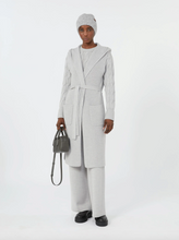 Load image into Gallery viewer, Max Mara Quid Grey Cable-knit Sweater
