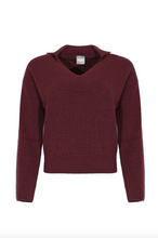 Load image into Gallery viewer, Max Mara Acceso Burgundy Sweater
