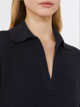 Load image into Gallery viewer, Max Mara Mana Navy Knit Sweater Dress
