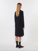 Load image into Gallery viewer, Max Mara Mana Navy Knit Sweater Dress
