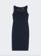 Load image into Gallery viewer, Max Mara Alfiere Navy Cady Dress
