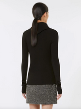 Load image into Gallery viewer, Sportmax Pinna Black Zip-up Jumper
