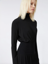 Load image into Gallery viewer, Sportmax Cine Black Jersey Dress
