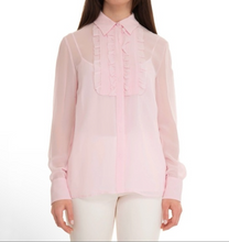 Load image into Gallery viewer, Max Mara Narvik Pink Silk Blouse
