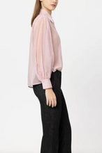 Load image into Gallery viewer, Luisa Cerano Pink Blouse with Rhinestones
