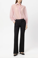 Load image into Gallery viewer, Luisa Cerano Pink Blouse with Rhinestones
