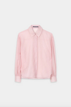 Load image into Gallery viewer, Luisa Cerano Pink Blouse with Rhinestones

