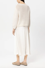 Load image into Gallery viewer, Luisa Cerano Cream Featherweight Sweater
