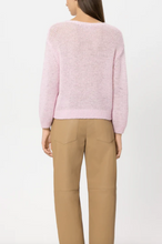 Load image into Gallery viewer, Luisa Cerano Pink Featherweight Sweater
