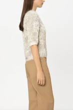 Load image into Gallery viewer, Luisa Cerano Cream Fluffy Sweater
