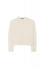 Load image into Gallery viewer, Luisa Cerano Ivory Relaxed Cardigan
