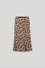 Load image into Gallery viewer, Luisa Cerano Animal Print Midi Skirt
