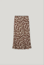 Load image into Gallery viewer, Luisa Cerano Animal Print Midi Skirt
