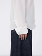 Load image into Gallery viewer, Sportmax SPXELISIR White Silk Shirt

