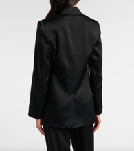 Load image into Gallery viewer, Max Mara MSTALBINO Black Tuxedo Jacket
