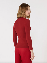 Load image into Gallery viewer, Max Mara MMLDOLMEN Red Cashmere Blend Pullover
